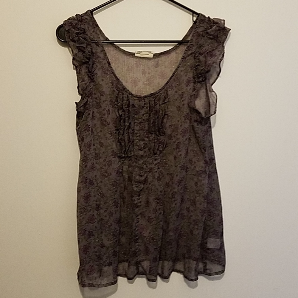 Converse sheer top